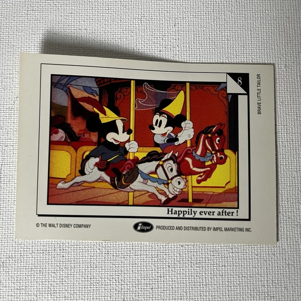 1991 Impel Disney Collector Cards Lot of 13‎ Mickey Minnie Goofy Donald